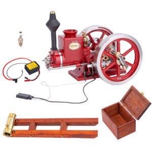 Engine Model RETROL HM-01 Horizontal Hit and Miss Engine Model with Ignition Kit and Base Set