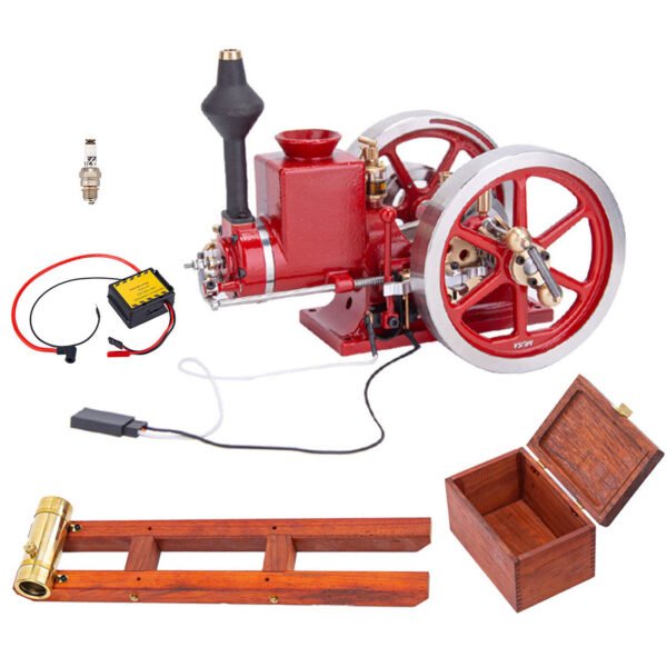 Engine Model RETROL HM-01 Horizontal Hit and Miss Engine Model with Ignition Kit and Base Set