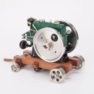 RETROL&OKMO 1/8 Scale 3.6CC Mini Vintage Single Cylinder Four-Stroke Gasoline Engine Model