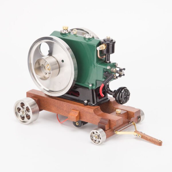 RETROL&OKMO 1/8 Scale 3.6CC Mini Vintage Single Cylinder Four-Stroke Gasoline Engine Model