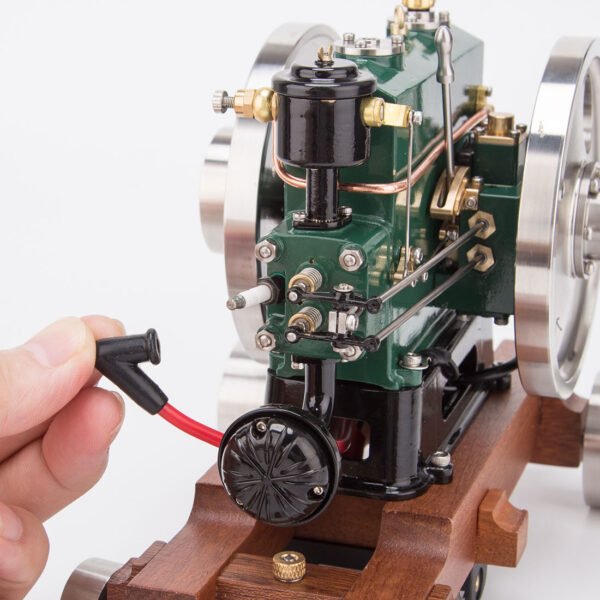 RETROL&OKMO 1/8 Scale 3.6CC Mini Vintage Single Cylinder Four-Stroke Gasoline Engine Model