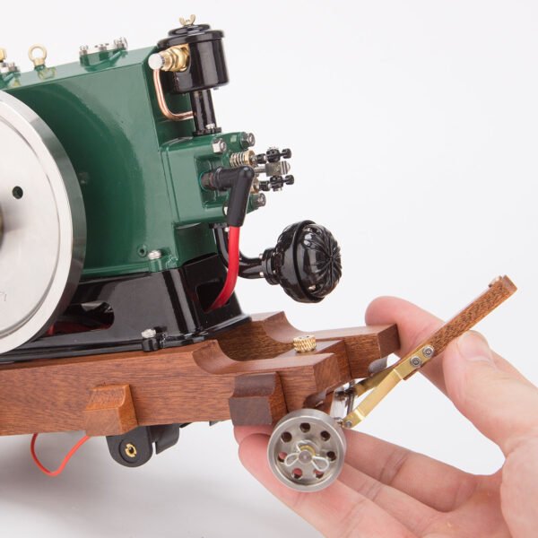 RETROL&OKMO 1/8 Scale 3.6CC Mini Vintage Single Cylinder Four-Stroke Gasoline Engine Model