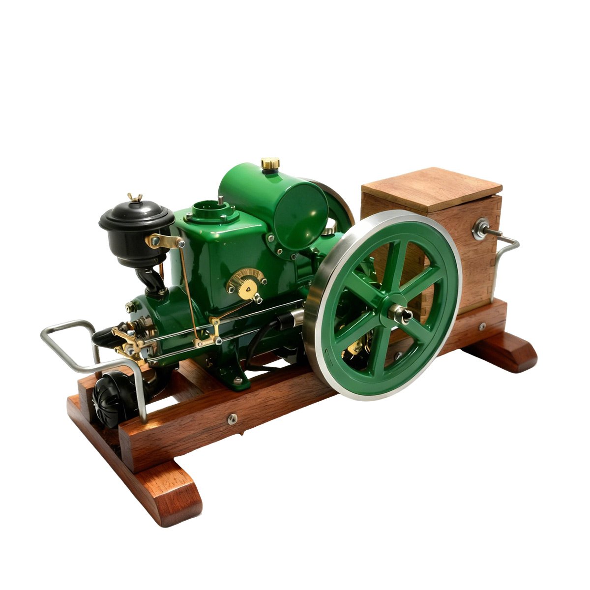 1110 Miniature 4-Stroke Water-Cooled Horizontal Gasoline Internal Combustion Engine Model