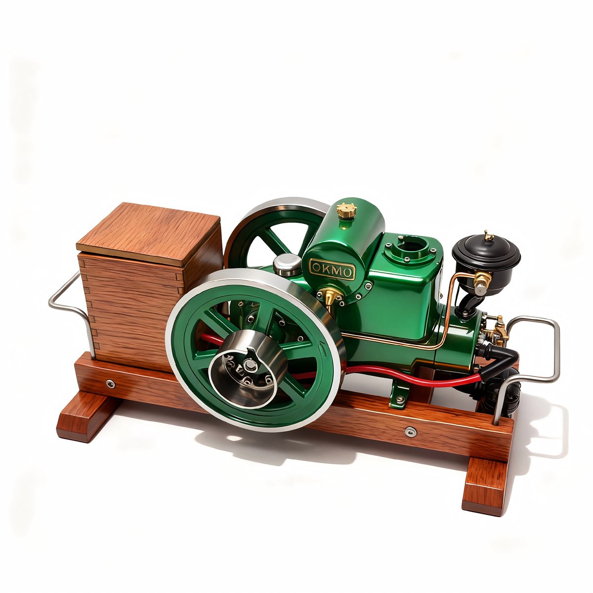 1110 Miniature 4-Stroke Water-Cooled Horizontal Gasoline Internal Combustion Engine Model - Image 2