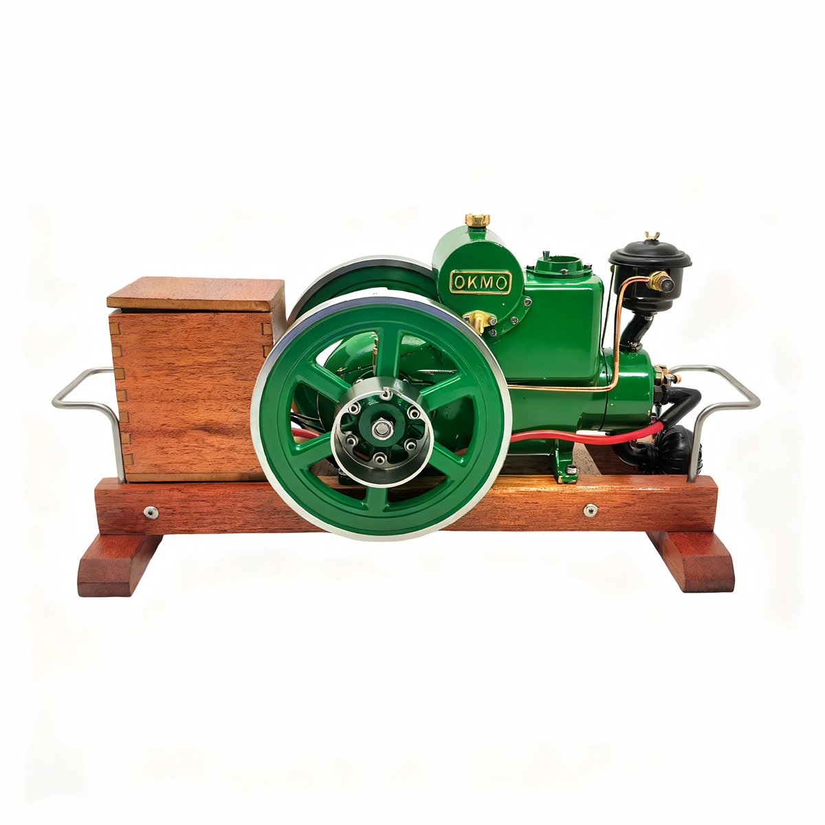 1110 Miniature 4-Stroke Water-Cooled Horizontal Gasoline Internal Combustion Engine Model - Image 3