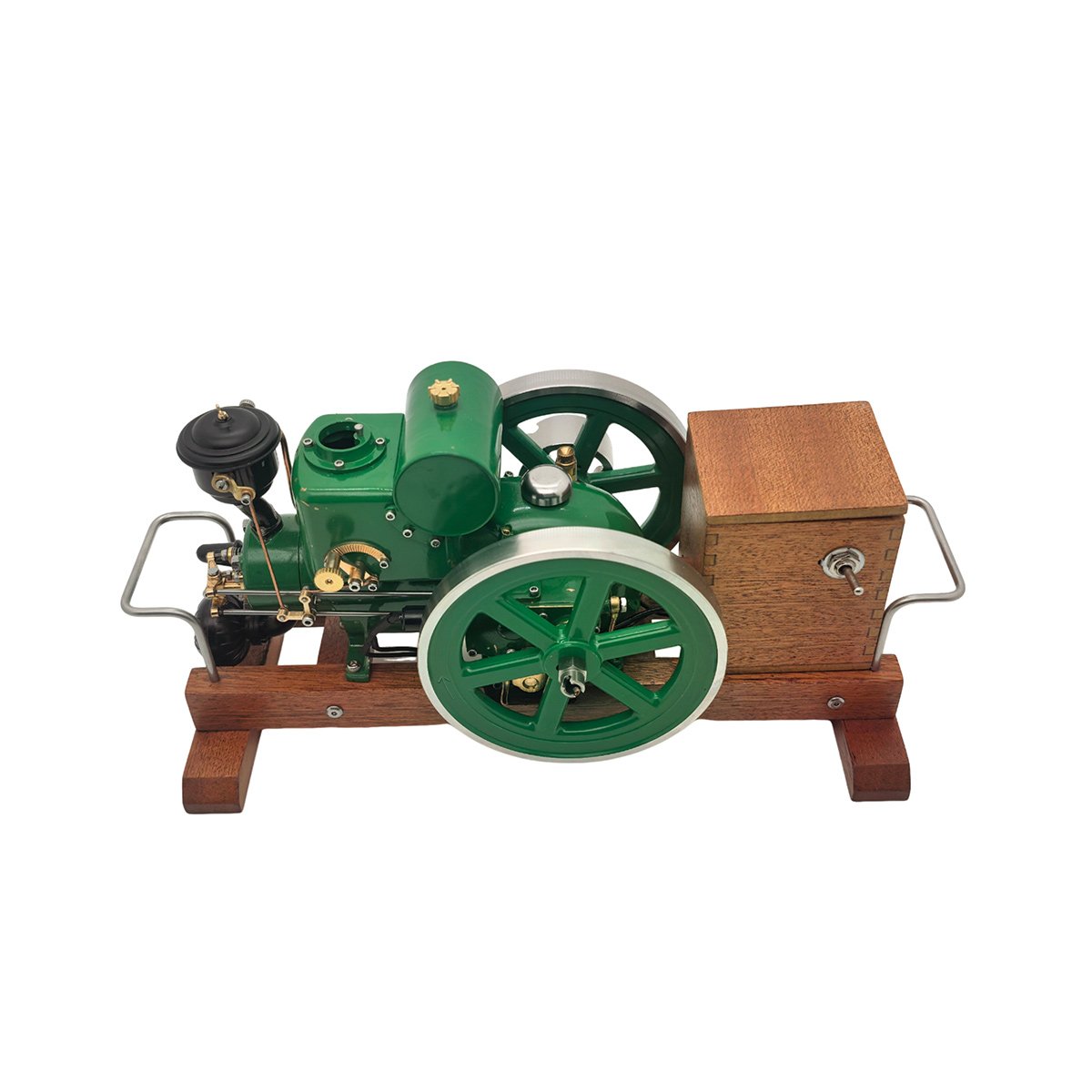 1110 Miniature 4-Stroke Water-Cooled Horizontal Gasoline Internal Combustion Engine Model - Image 4