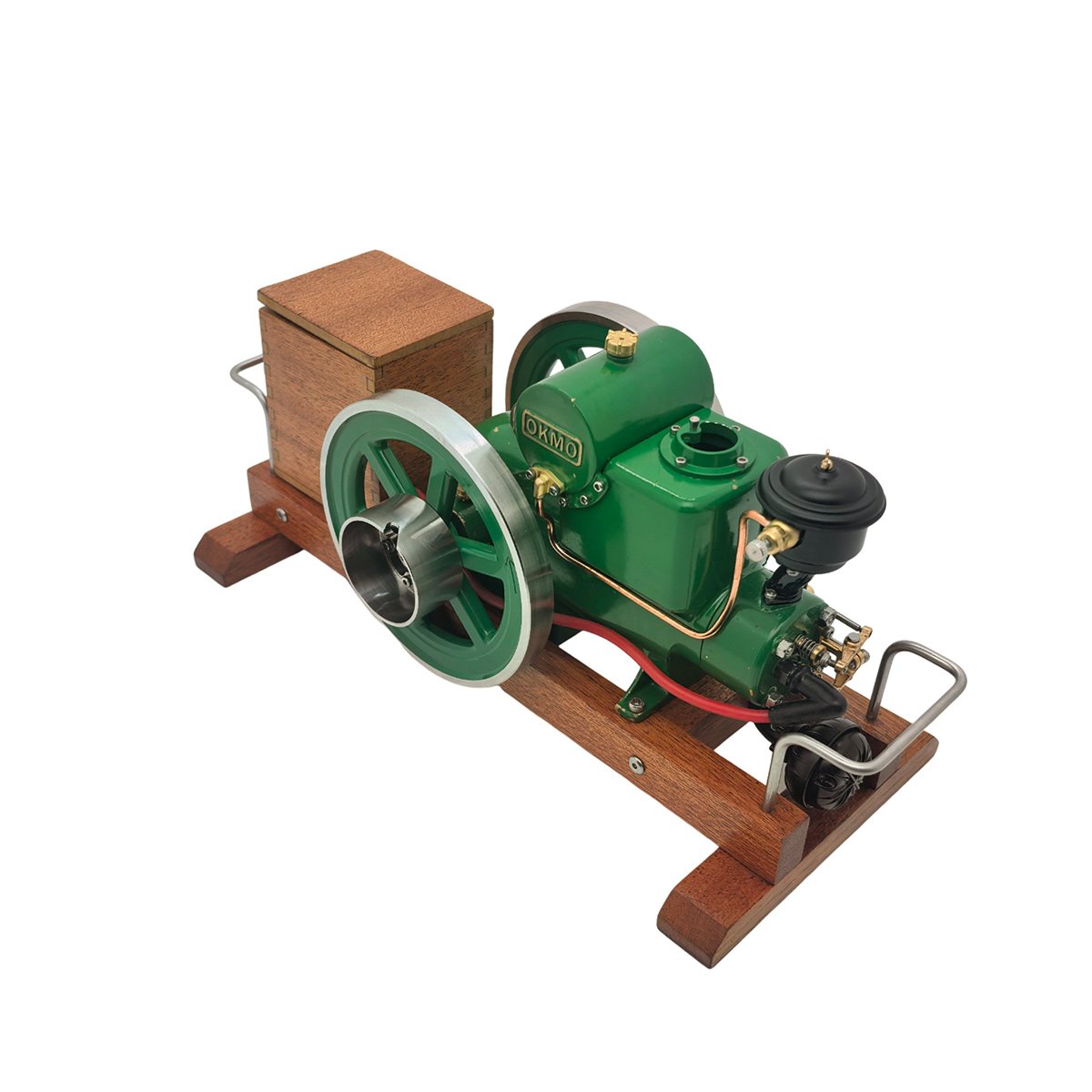 1110 Miniature 4-Stroke Water-Cooled Horizontal Gasoline Internal Combustion Engine Model - Image 6