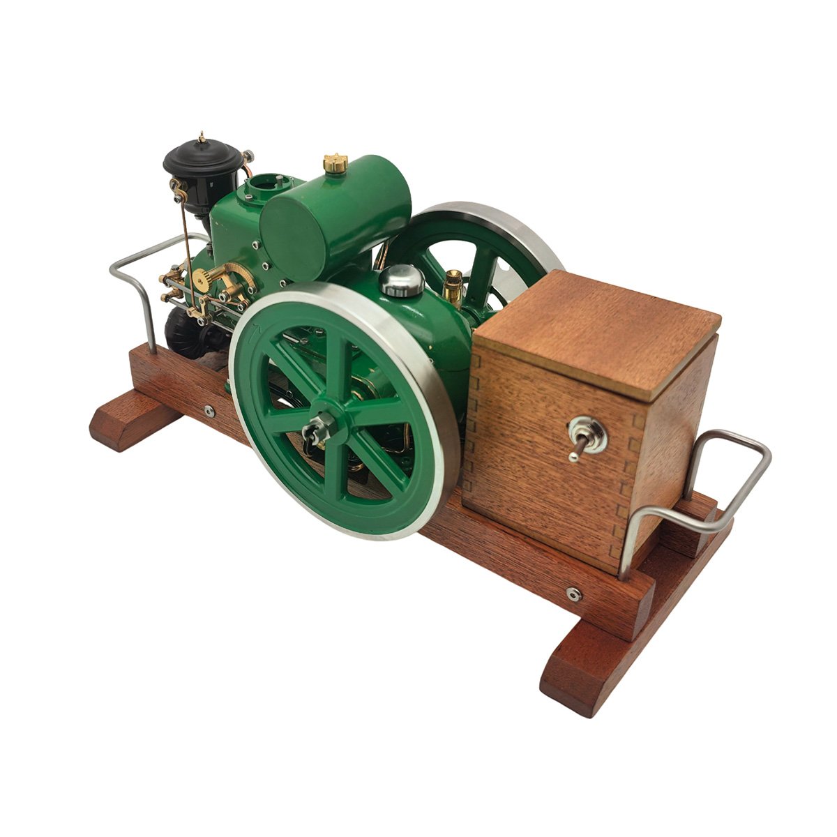 1110 Miniature 4-Stroke Water-Cooled Horizontal Gasoline Internal Combustion Engine Model - Image 8