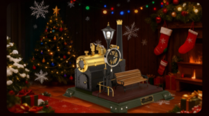 圣诞节蒸汽朋克模型产品宣传图720x400