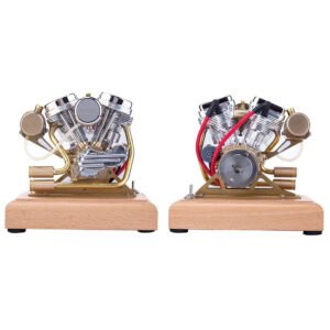 retrol 4.2cc ohv v twin cylinder four stroke gasoline engine model — r30 panhead version