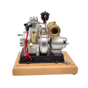 retrol 185 type micro single cylinder 4 stroke gasoline engine model for classic vintage tractor (pulley/generator version)