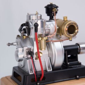 retrol 185 type micro single cylinder 4 stroke gasoline engine model for classic vintage tractor (pulley version)
