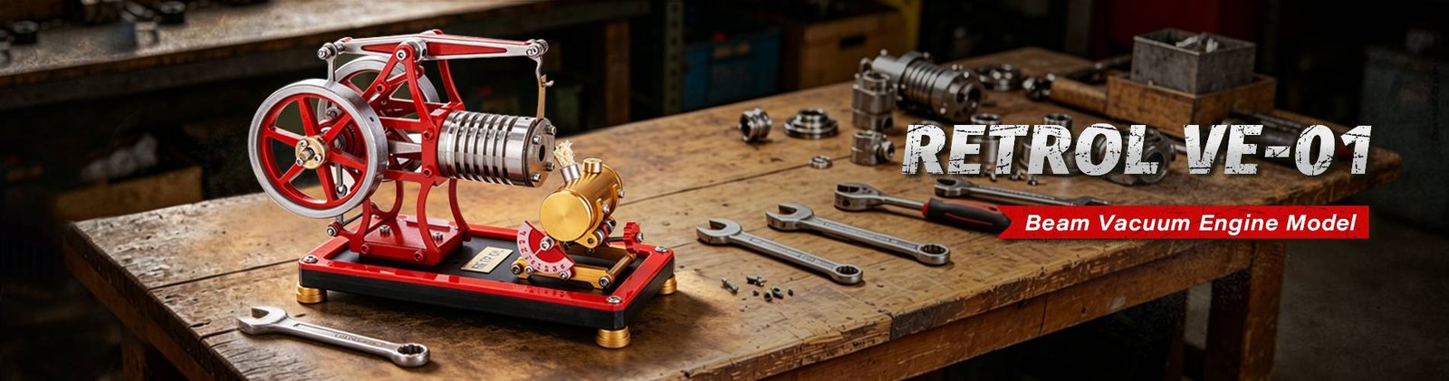 RETROL VE 01 Beam Vacuum Engine Model